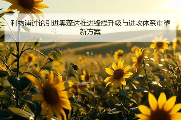 利物浦讨论引进奥蓬达推进锋线升级与进攻体系重塑新方案（leyu）